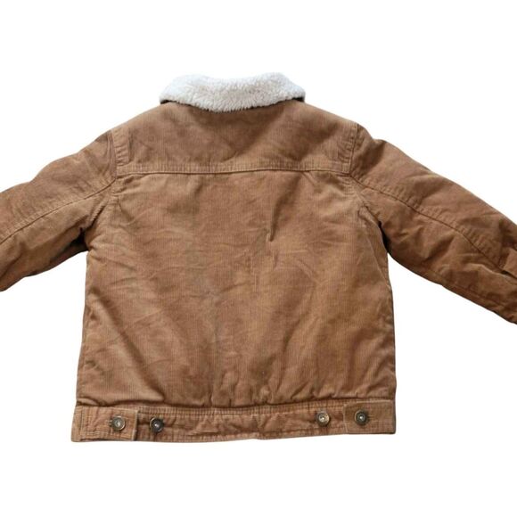 Boys size 2T - 3T Gymboree Corduroy Coat with Sherpa Collar - Picture 2 of 7